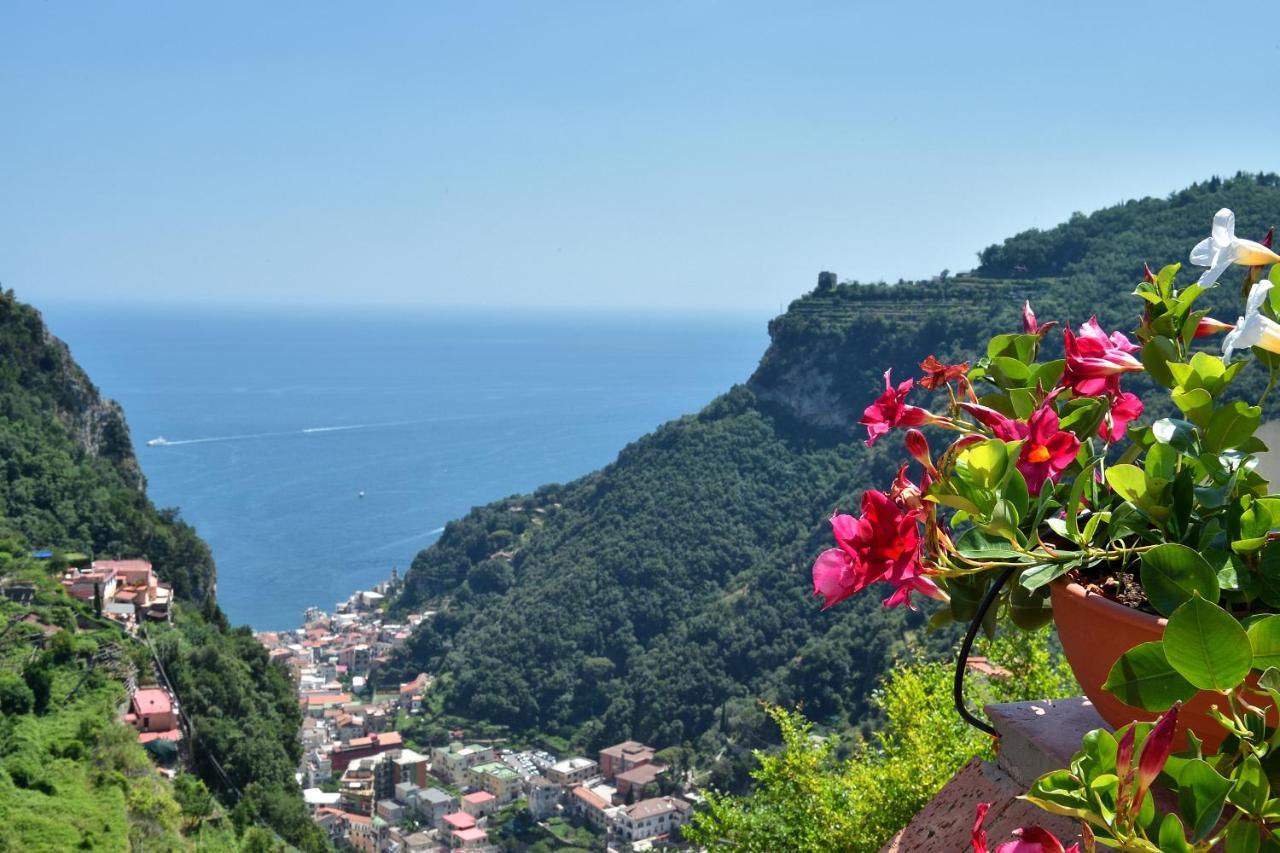 Amalfi Sea View Villa Scala Exterior photo